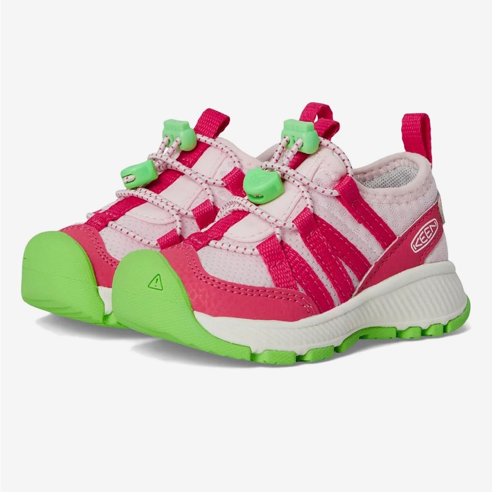Keen Kids Motozoa Sneaker in Raspberry/Summer Green, Toddler 5
